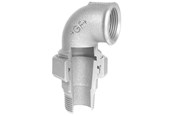 Zlaczki gwintowane - +GF+ angle union 90° galvanized 1 1/4'' socket nipple - 770098207