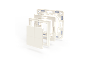 Inteligentny dom - Shelly Wall Switch Adapter - Gira/Merten/Exxact - Shelly_B_A_WS_4_GM
