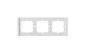 Inteligentny dom - Sonoff Frame for switch M5 80 triple 3-fold M5-3C-80-FW (white) - M5-3C-80-FW