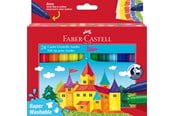 Przybory do pisania i rysowania - Faber-Castell Felt-tip pen Jumbo 24pc. super washable - 154324