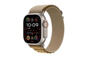 Smartwatch, zegarek i opaska sportowa - Apple Watch Ultra 2 GPS + Cellular 49mm - Titanium Case with Tan Alpine Loop - Medium - MX4F3DH/A