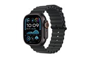 Smartwatch, zegarek i opaska sportowa - Apple Watch Ultra 2 GPS + Cellular 49mm - Black Titanium Case with Black Ocean Band - MX4P3DH/A