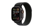 Smartwatch, zegarek i opaska sportowa - Apple Watch Ultra 2 GPS + Cellular 49mm - Black Titanium Case with Black Trail Loop - S/M - MX4U3DH/A