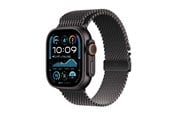 Smartwatch, zegarek i opaska sportowa - Apple Watch Ultra 2 GPS + Cellular 49mm - Black Titanium Case with Black Titanium Milanese Loop - M - MX5U3DH/A