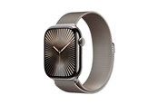 Smartwatch, zegarek i opaska sportowa - Apple Watch Series 10 GPS + Cellular 46mm - Titanium Case with Milanese Loop - M/L - MWYC3QN/A
