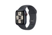Smartwatch, zegarek i opaska sportowa - Apple Watch SE GPS + Cellular 40mm - Midnight Aluminium Case with Midnight Sport Band - S/M - MXGC3QN/A