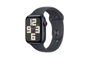 Smartwatch, zegarek i opaska sportowa - Apple Watch SE GPS + Cellular 44mm - Midnight Aluminium Case with Midnight Sport Band - M/L - MXGM3QN/A
