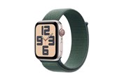 Smartwatch, zegarek i opaska sportowa - Apple Watch SE GPS + Cellular 44mm - Starlight Aluminium Case with Lake Green Sport Loop - MXGV3QN/A