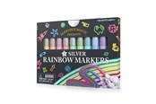 Kreatywne gry - Marvins Magic Silver Rainbow Markers - MMART002