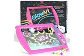 Kreatywne gry - Marvins Magic Glow Art - Neon Effect Drawing Board - Pink - MMG009P
