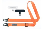 Telefon - Inne akcesoria - Mobile Origin Lanyard tape 25mm - Orange - 84 - 165cm - LYT-UNI-ORG