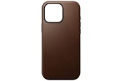 Telefon - Pokrowiec i etui - Nomad Modern Leather case - Brown - iPhone 16 Pro Max - NM01692485
