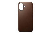 Telefon - Pokrowiec i etui - Nomad Modern Leather case - Brown - iPhone 16 - NM01850885