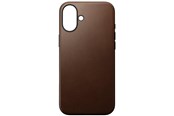 Telefon - Pokrowiec i etui - Nomad Modern Leather Case - iPhone 16 Plus | Brown | Leather - NM01698685