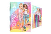 Kreatywne gry - Topmodel Colouring Book with Pen Set - 412943