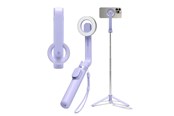 Telefon - Inne akcesoria - Spigen MagSafe Tripod Selfie Stick - lavender - AMP07658
