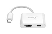 Kabel wyswietlacza - j5create USB-C to 4K HDMI (with 100W PD) - JCA152-N