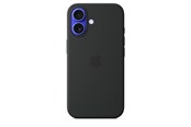 Telefon - Pokrowiec i etui - Apple iPhone 16 Silicone Case with MagSafe - Black - MYY13ZM/A