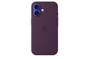 Telefon - Pokrowiec i etui - Apple iPhone 16 Silicone Case with MagSafe - Plum - MYY43ZM/A