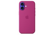 Telefon - Pokrowiec i etui - Apple iPhone 16 Silicone Case with MagSafe - Fuchsia - MYY53ZM/A