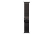 Smartwatch - akcesoria - Apple 49mm Black Titanium Milanese Loop - Small - MXKF3ZM/A