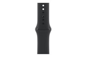 Smartwatch - akcesoria - Apple 42mm Black Sport Band - S/M - MXLJ3ZM/A