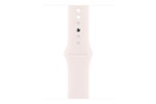 Smartwatch - akcesoria - Apple 42mm Light Blush Sport Band - S/M - MXLN3ZM/A