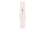 Smartwatch - akcesoria - Apple 46mm Light Blush Sport Band - M/L - MXM93ZM/A
