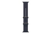 Smartwatch - akcesoria - Apple 49mm Navy Ocean Band - Titanium Finish - MXTH3ZM/A