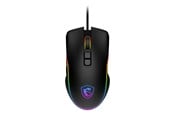 Myszka - MSI FORGE GM300 - mouse - USB 2.0 - Myszy - Optyczny - 7 - Czarny - S12-0402300-HH9