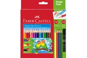 Przybory do pisania i rysowania - Faber-Castell Col.pencil Tri Promo Pack 18 + 4 + 2 - 201597