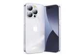 Telefon - Pokrowiec i etui - Joyroom 14Q Case Case iPhone 14 Plus Case Cover with Camera Cover Transparent (JR-14Q3 transparent) - JR-14Q3 Transparent
