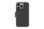 Telefon - Pokrowiec i etui - Decoded Leather Detachable Wallet for iPhone 16 Pro Black - D25IPO16PDW5BK