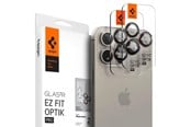Telefon - szklo ochronne - Spigen Glass tR EZ Fit Optik Pro 2 Pack - L-s - iPhone 17/16/15/14 Pro / 17/16/15/14 Pro Max - AGL05217
