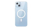 Telefon - Pokrowiec i etui - Baseus Crystal Series Magnetic Case for iPhone 14 Plus + tempered glass - ARSJ011102