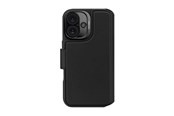 Telefon - Pokrowiec i etui - Decoded Leather Detachable Wallet for iPhone 16 Black - D25IPO16DW5BK