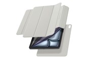 Tablet - pokrowce i etui - Spigen Air Skin Folio OneTap - gray - iPad Air 13" 2024/2025/2026 - ACS08492