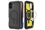 Telefon - Pokrowiec i etui - Spigen Tough Armor MagSafe - frost black - iPhone 16 - ACS08515