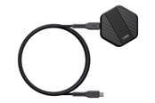 Telefon - Adapter i Ładowarka - UAG Wireless Charger with kick stand  black/carbon fiber BULK - 9B4410114042