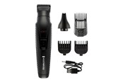 Trymer do wlosów - REMINGTON Maszynka do strzyżenia włosów G10 Graphite 10-in-1 Multigrooming Kit - PG2100