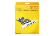 Kontroler, sterownik - DeLOCK PCI Express Card > 3 x External + 1 x Internal USB 3.0 - 89301