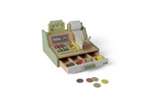 Zabawki drewniane - Dantoy Playful Wood Cash Register Set - 4770