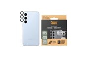 Telefon - szklo ochronne - PanzerGlass Hoops™ Black Lens Protector Samsung Galaxy S24 FE - PANZER1464