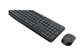 Klawiatura - Logitech MK235 - keyboard and mouse set - Italian Input Device - Zestaw klawiatura i mysz - Włochy - Czarny - 920-007913