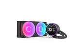 Chlodzenie CPU - NZXT Kraken Elite RGB V2 240 (2024) - Czarny ze światłem RGB - Chłodzenie wodne procesora - Max 30 dBA - RL-KR24E-B2