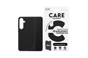 Telefon - Pokrowiec i etui - CARE by PanzerGlass Fashionable Case Black w. QI Compatible Samsung Galaxy S24+ - PANZER1167