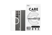 Telefon - Pokrowiec i etui - CARE by PanzerGlass Flagship Case Transparent Urban Combat w. White QI Compatible Samsung Galaxy S24 Ultra - PANZER1155