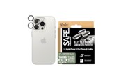 Telefon - szklo ochronne - SAFE by PanzerGlass Camera Lens Protector Glitter Silver iPhone 16 Pro | 16 Pro Max - SAFE95893