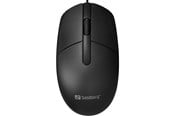 Myszka - Sandberg USB Mouse - Myszy - Optyczny - 3 - Czarny - 331-00