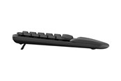 Klawiatura - Logitech Wave Keys - keyboard - QWERTZ - German - graphite - Klawiatury - Niemcy - Szary - 920-012283